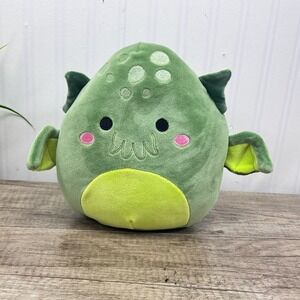 Squishmallow -‎  Noro the Green Cthulhu Plush "8 Great Cute Cthulu Plush